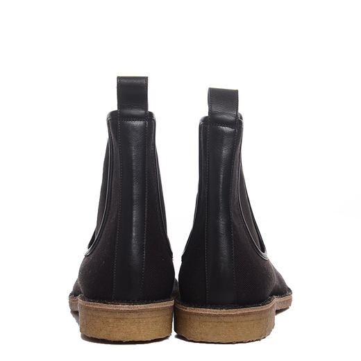 bv bottega veneta 葆蝶家 44码 褐色织物切尔西靴男鞋 569053