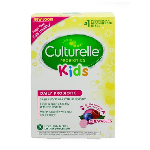 美国康萃乐Culturelle益生菌咀嚼片30片/盒 商品图0