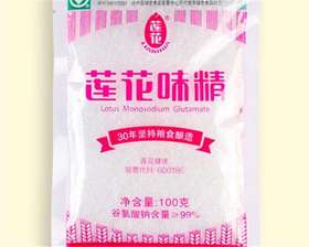 莲花味精（细晶） 100g袋装调味品 绿色食品