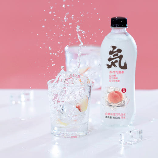 H307元气森林|白桃味碳酸饮料 480ml/瓶 商品图3