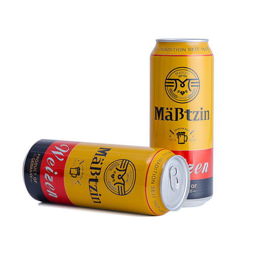德国麦士汀小麦啤酒 5.3%Vol  500ml*24瓶 商品图1