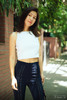 AtelierMissLu / Joy-白色后背系带背心上衣 商品缩略图1