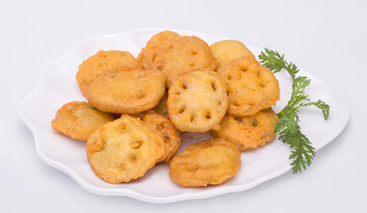 藕夹肉 香酥藕饼 冷冻食材 速冻油炸小吃 粥铺伴侣 2kg