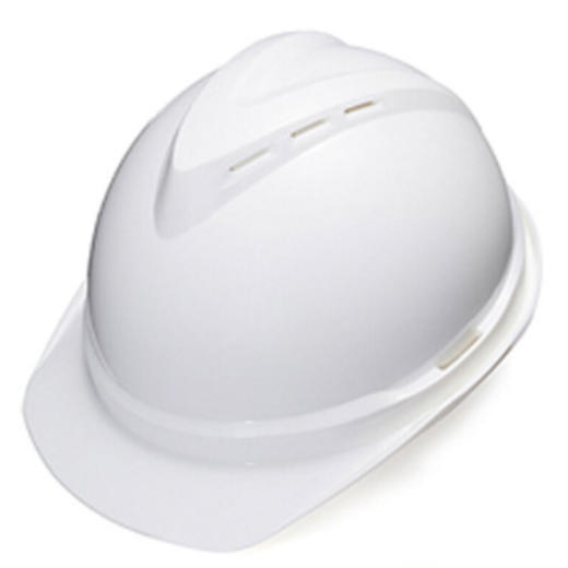 【荣裕188T-V型安全帽】v型ABS安全帽 防砸头盔建筑施工地高强度头部防护-188T 透气 商品图2