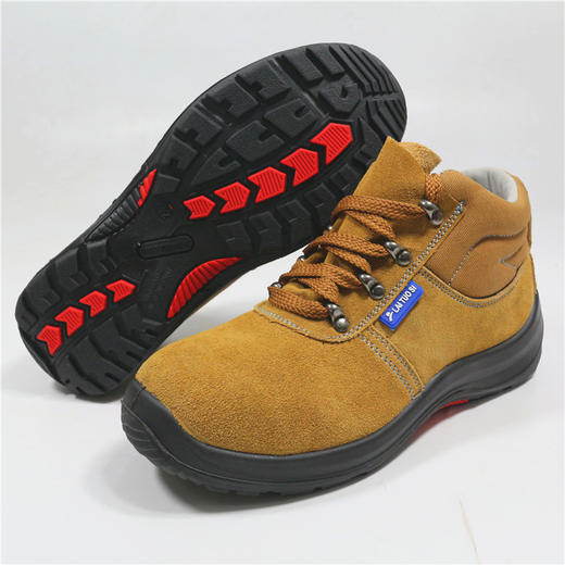 【莱托斯CA100双钢】安全鞋防砸防穿刺AN1标准 300C耐高温劳保鞋 焊工鞋 商品图1