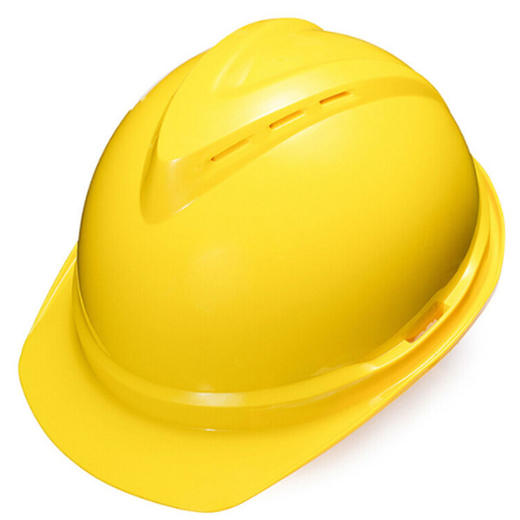 【荣裕188T-V型安全帽】v型ABS安全帽 防砸头盔建筑施工地高强度头部防护-188T 透气 商品图3