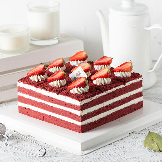 魔都红丝绒（改良版鲜奶油款，横切面不是那么整齐） 商品图0