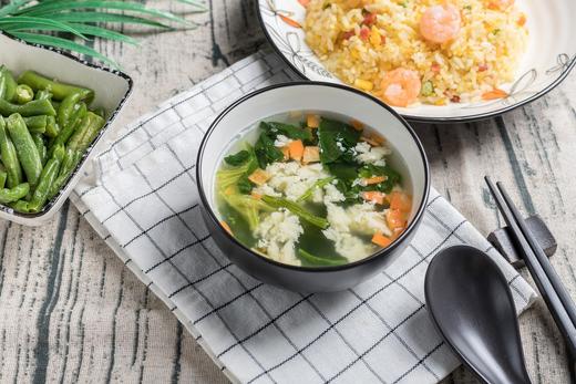 卡依之 菠菜蛋花汤 8*10块/盒 商品图1