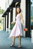 AtelierMissLu / Fay-荔枝粉不规则下摆吊带裙 商品缩略图7