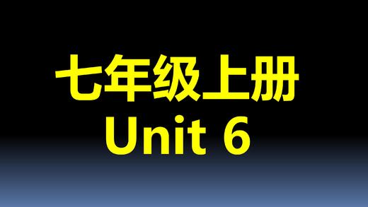 七上U6-语法练习专题课 商品图0