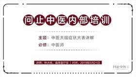 [中医师必修]中医大脑症状大表讲解04