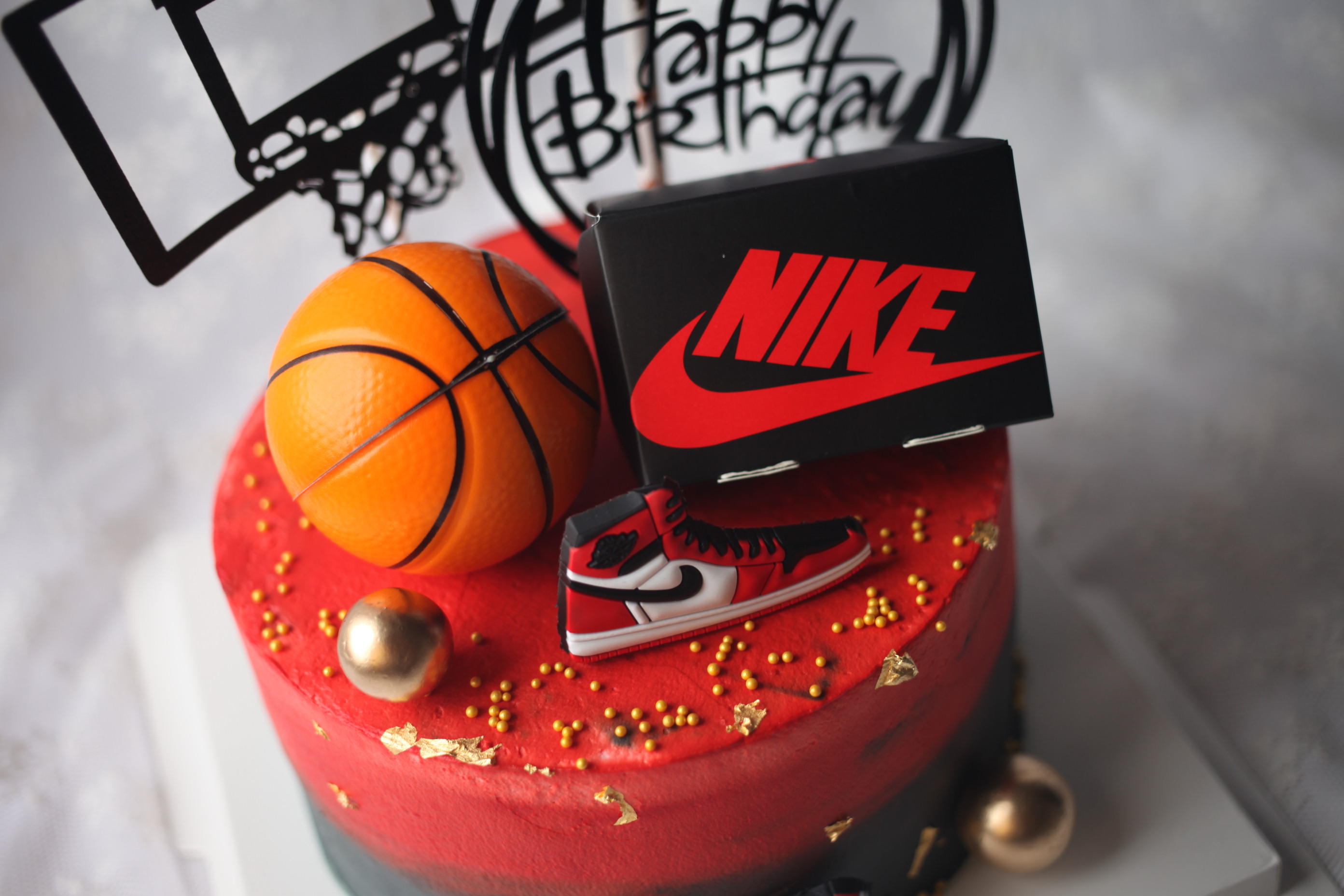 场景主题蛋糕系列|ins人气气球 球鞋aj 篮球,如图款式,新鲜水果,动物