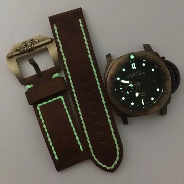 青铜手表,沛纳海Pam382