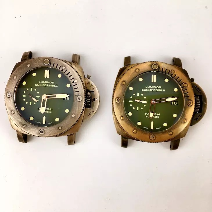 青铜手表,沛纳海Pam382