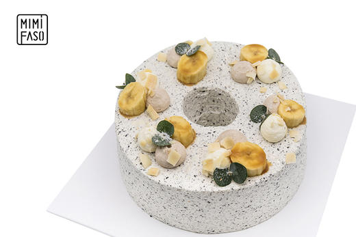 黑黑糯米裸蛋糕 商品图0