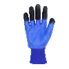 『LTS-513』莱托斯耐磨丁腈手套 尼龙乳胶涂胶手套 蓝纱蓝丁青手套 商品缩略图3