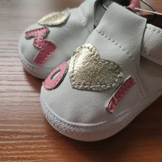 舒尚猫 可爱爱心图案 婴童鞋 一型半 115码 商品图3