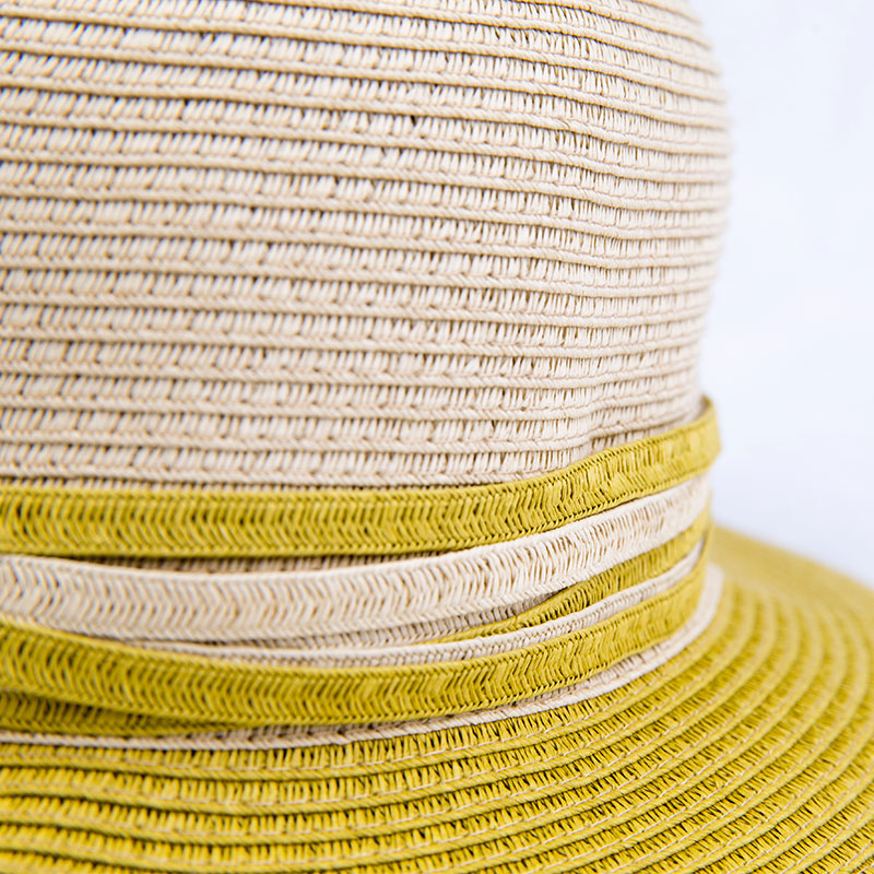 夏日简约风草帽 时尚遮阳日本灯芯草手工编织