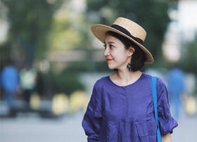 优雅的紫色，优雅的小闪