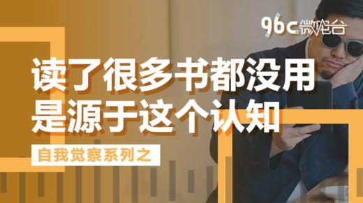 读了很多书都没用是源于这个认知 | 96C微电台 商品图0