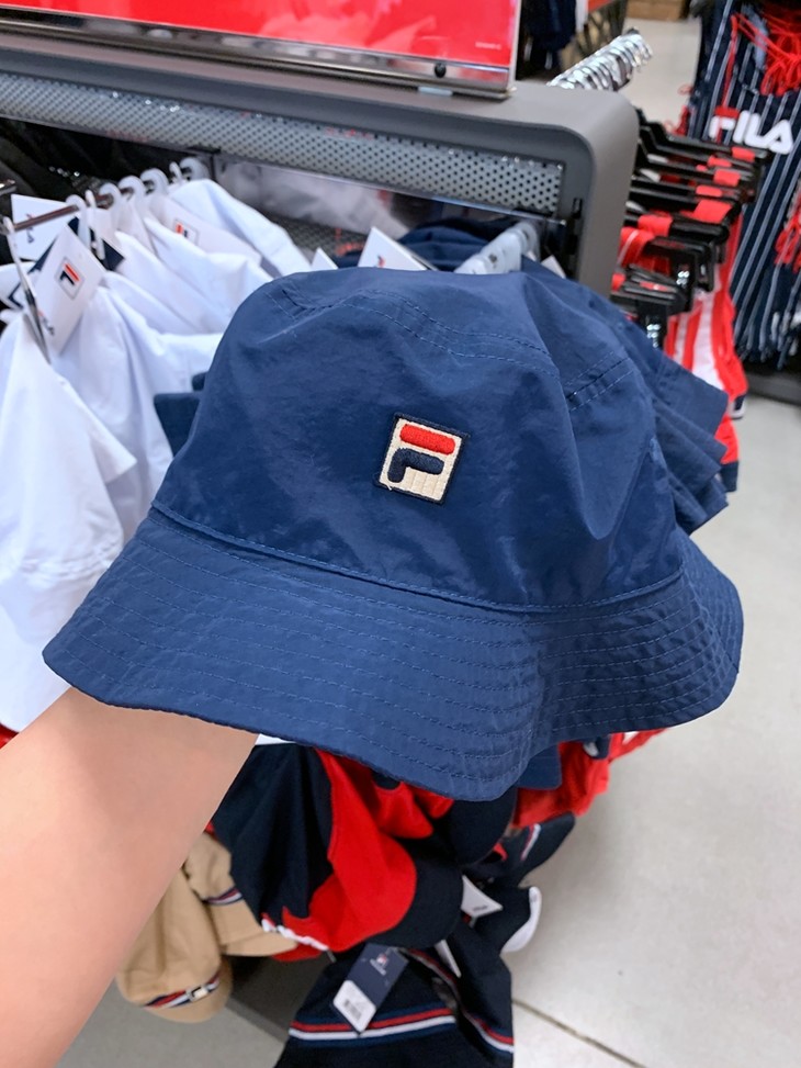 美国直邮 fila/斐乐 男女通用防晒遮阳帽 渔夫帽