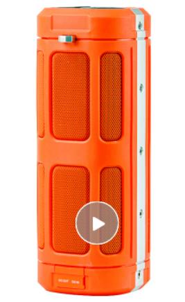 02 乐果(nogo) f5 大音量蓝牙音箱 户外骑行音箱自行车音响 重低音炮