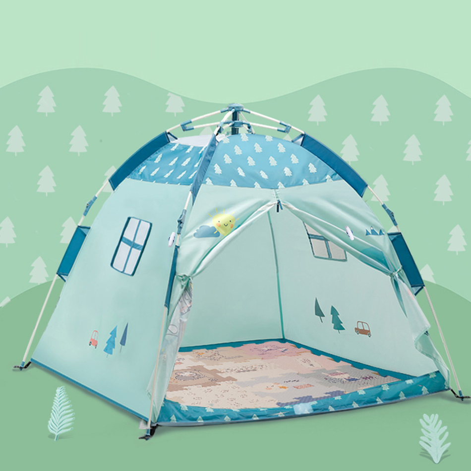 户外儿童自动帐篷