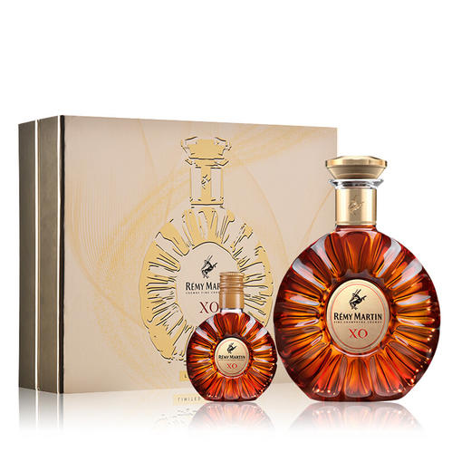 人头马xo700ml 50ml 优质香槟区干邑白兰地 带酒版限量版礼盒