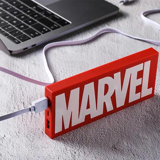 漫威 复仇者联盟 LOGO 双口10000毫安 充电宝 数码周边 商品图1