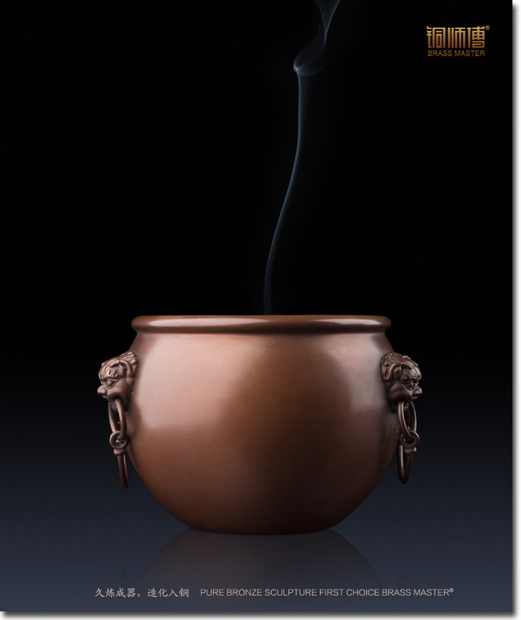 铜师傅《故宫缸(香炉)》