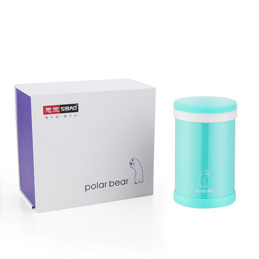 思宝旗舰店北极熊真空保温杯实用焖烧杯户外家用304不锈钢便携水杯 商品图2