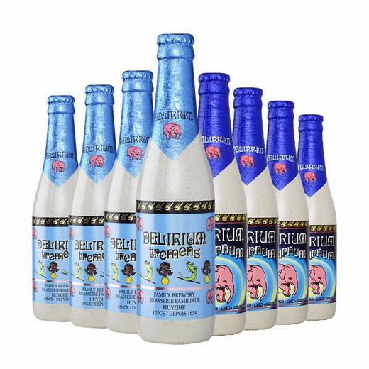 【1瓶】粉象 Delirium 比利时进口精酿啤酒330ml*1瓶(深粉象/浅粉象多口味可选) 商品图0