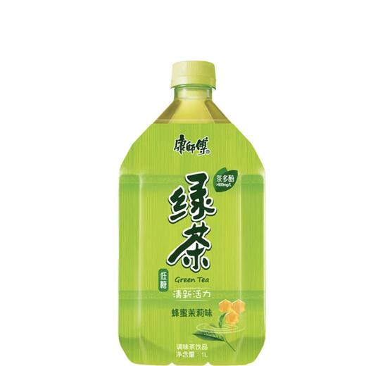康师傅 绿茶（蜂蜜茉莉味）1L 商品图0