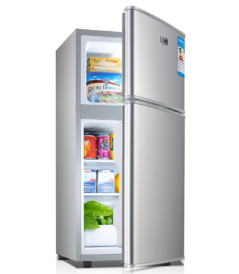 扬子佳美bcd-118 双门迷你小冰箱 家用双门小型电冰箱 双门冰箱 冷藏