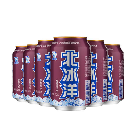 北冰洋橙汁味 汽水330ml(6聽裝)