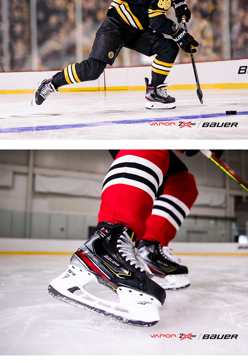 19年新款bauer/鲍尔vapor 2x pro冰球鞋成人青少年冰刀鞋男女冰鞋