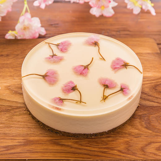 樱花冻酸奶芝士蛋糕和风高颜值蛋糕多尺寸可选