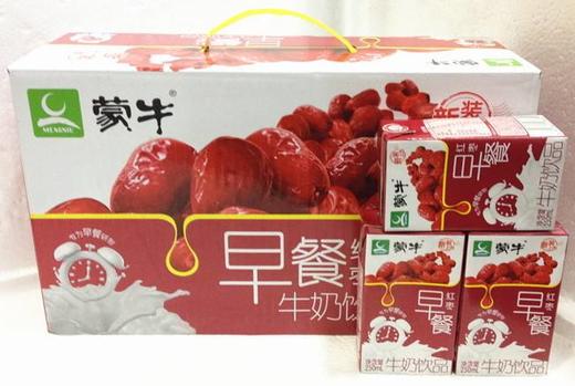 早餐奶红枣牛奶250ml*24 商品图0