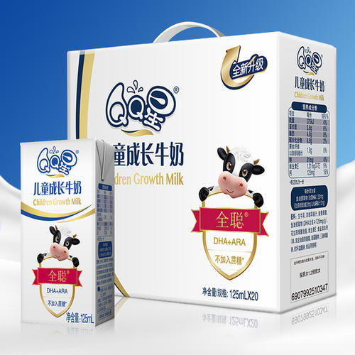 QQ星儿童成长牛奶——全聪 商品图0