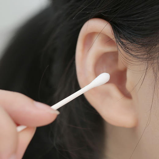 FaSoLa 双头竹棉棒100支袋装一次性卸妆化妆棉签棒 商品图6