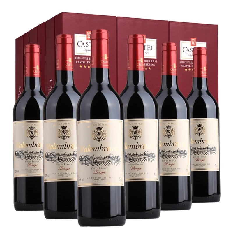 法国卡思黛乐瓦伦堡玛利干红