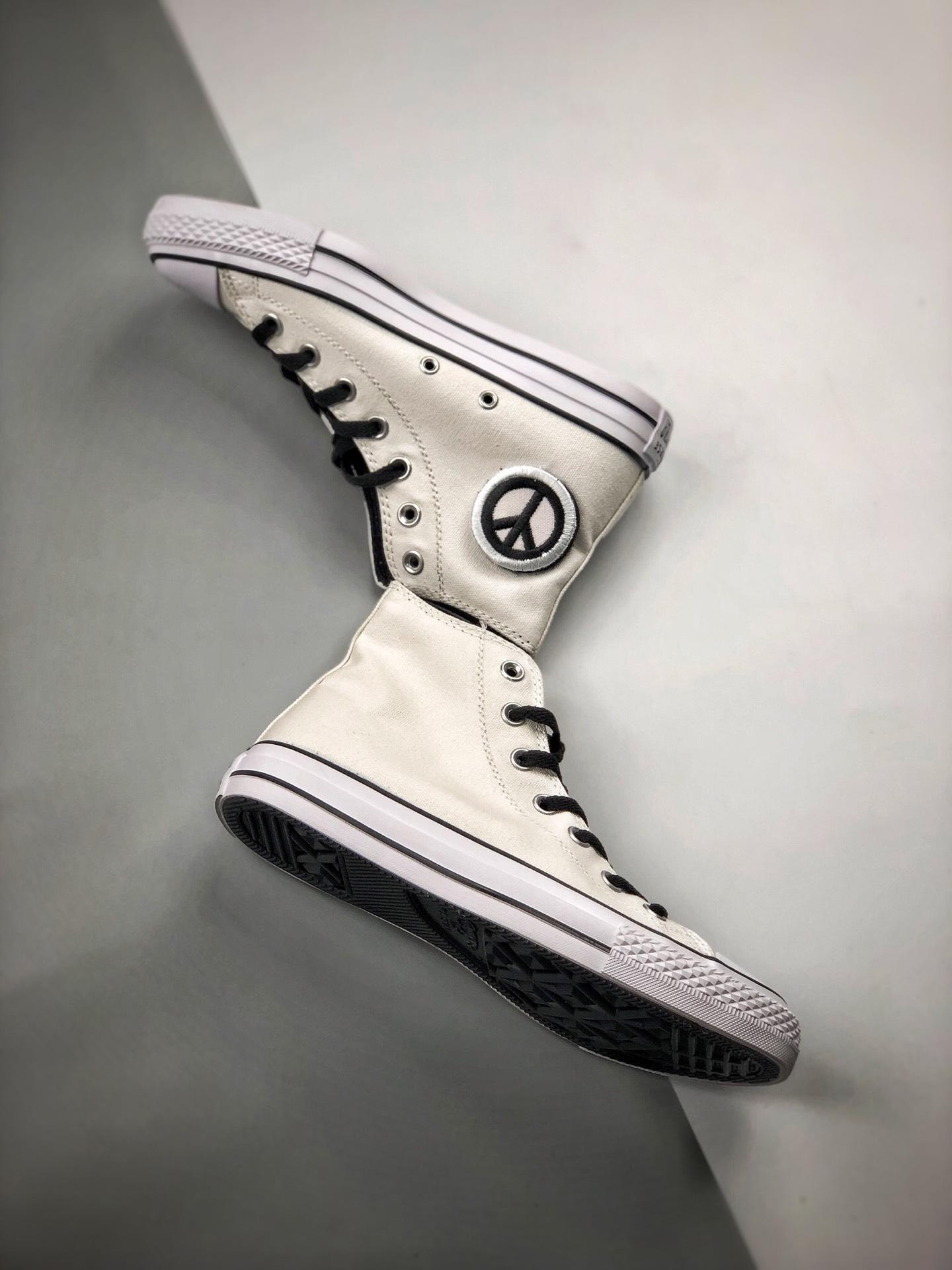 男女鞋 匡威converae all star 阴阳2.0 太极"和平"板鞋 all star高帮