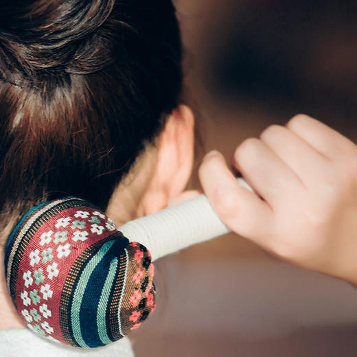 正安 山苍子手捶 身体放松舒缓好物 壮瑶族传统手艺手捶手工制作（短柄无袋子） 商品图0