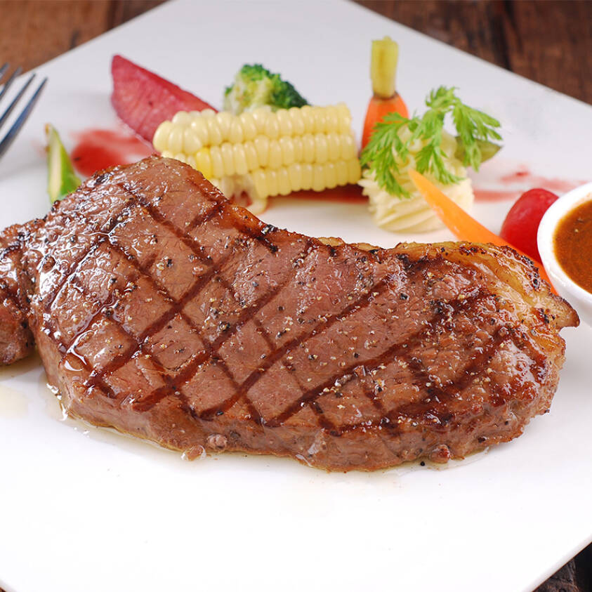 整肉原切 谷司100天 西冷牛排 澳洲直供 5片装 1000g