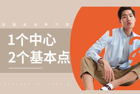  用服装培养气质——这里有1个中心，2个基本点 