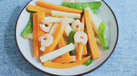 孕中期食谱 | 孕期补蛋白质吃什么好？试试五彩虾仁，色彩斑斓，好吃看得见