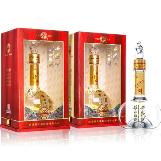 52度西凤酒华山论剑8年(凤香型)