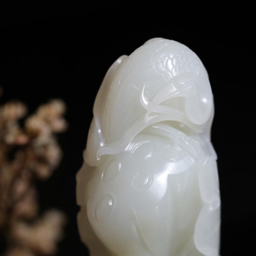 和田玉（白玉）籽料把件--一路连科 126g 商品图4