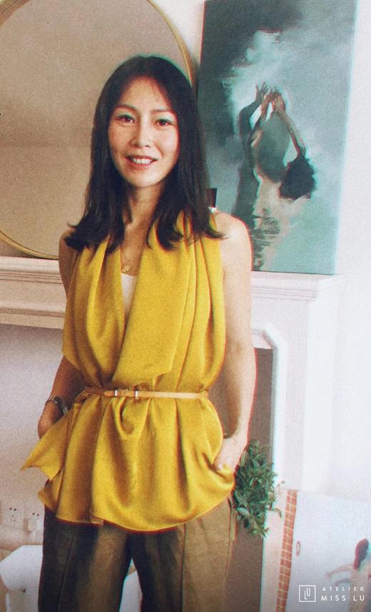 AtelierMissLu / Carrie-拼色两用披肩 商品图3