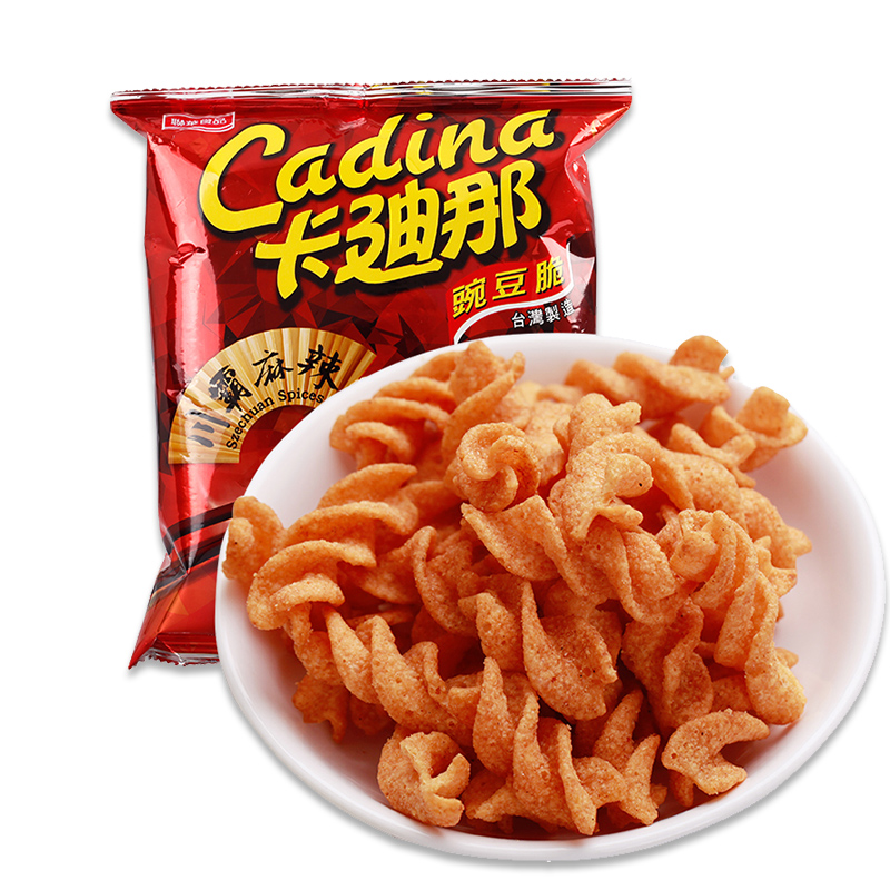 卡迪那豌豆脆川霸麻辣味